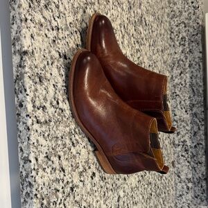 Kork-Ease Women's Brown Ankle Booties